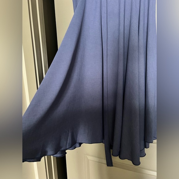 Purple draped skirt - Picture 5 of 6